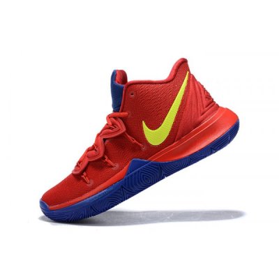 Nike Erkek Kyrie 5 University Kırmızı / Mavi Basketbol Ayakkabısı Türkiye - PV8P1DON